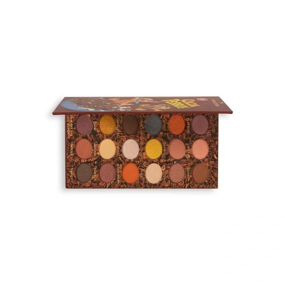 Revolution Beauty Cocoa Pebbles Eyeshadow With Matching Flinstones Makeup Bag - Picture 6 of 9